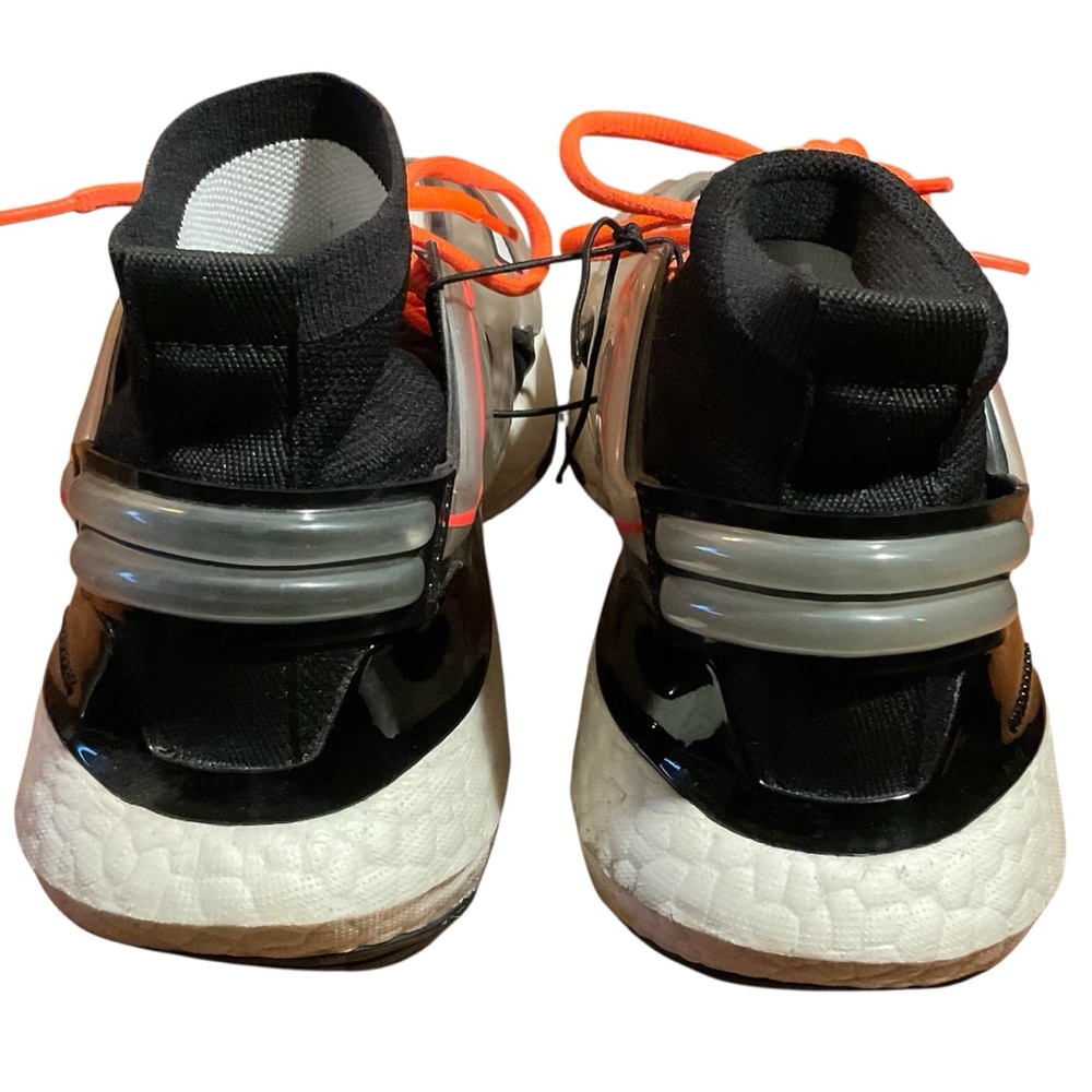 Adidas by Stella McCartney Black and Orange Sneakers - Picture 4 of 6